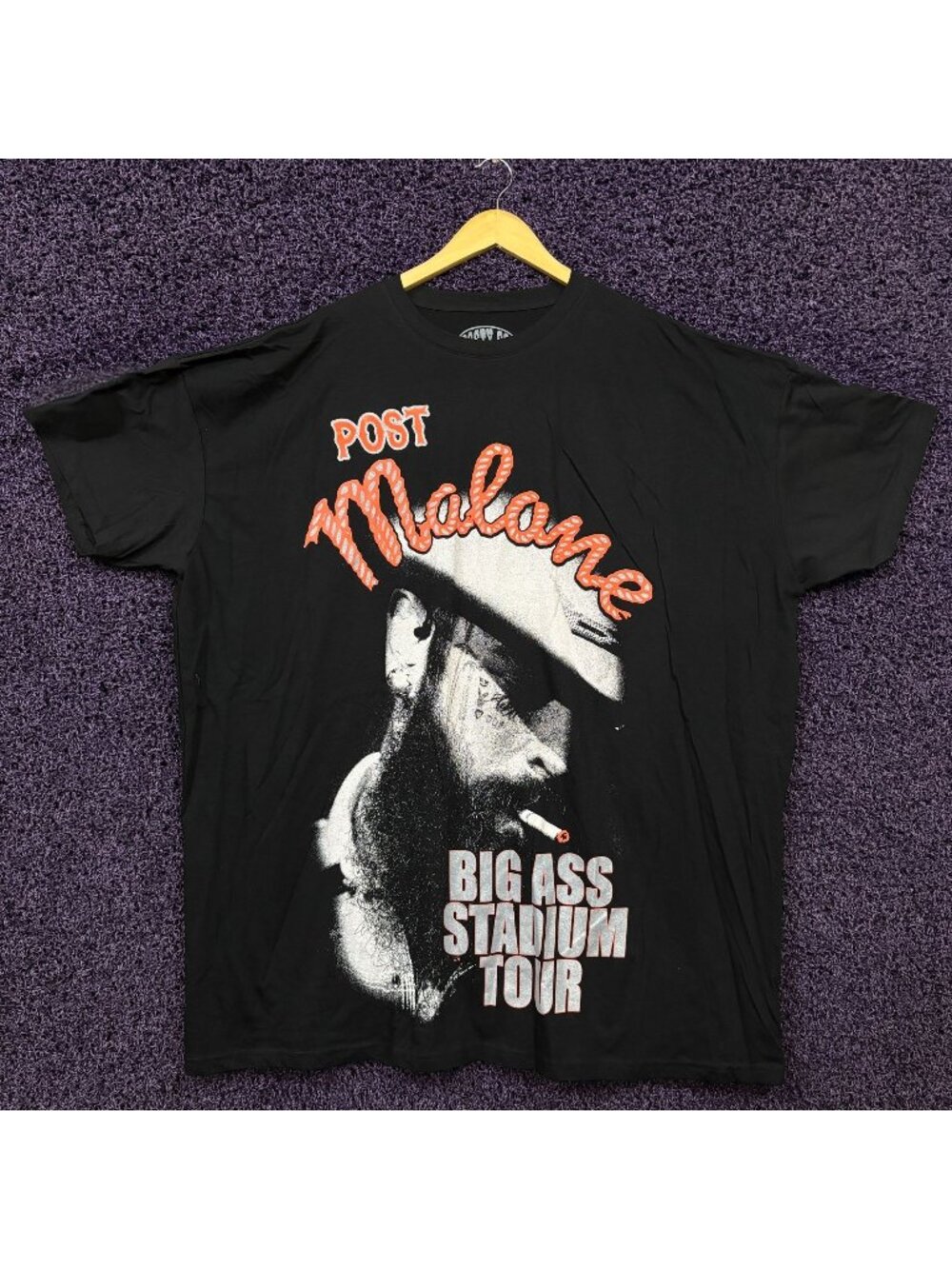 Post Malone Smokin Dart Big Stadium Tour Oversize T-Shirt OS